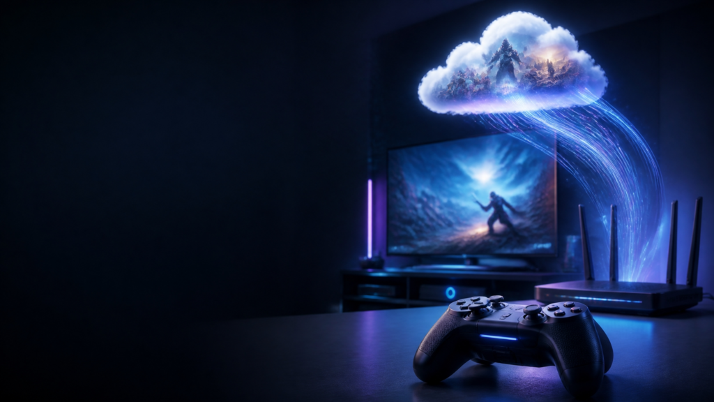 クラウドゲーミング（GeForce NOW等）に必要なネット環境2026｜遅延なく遊ぶ条件