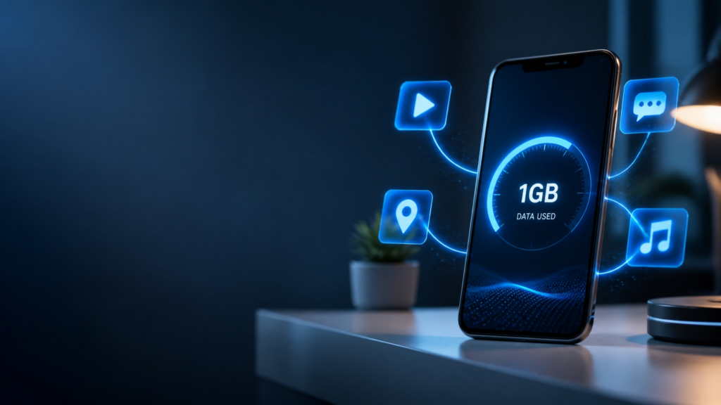 データ通信量の目安2026｜1GB・3GB・20GBで何がどれだけできる？