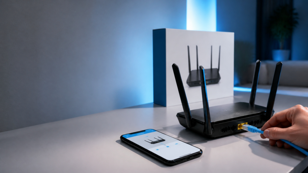 Wi-Fiルーターの初期設定ガイド2026｜箱を開けてからネットにつなぐまで