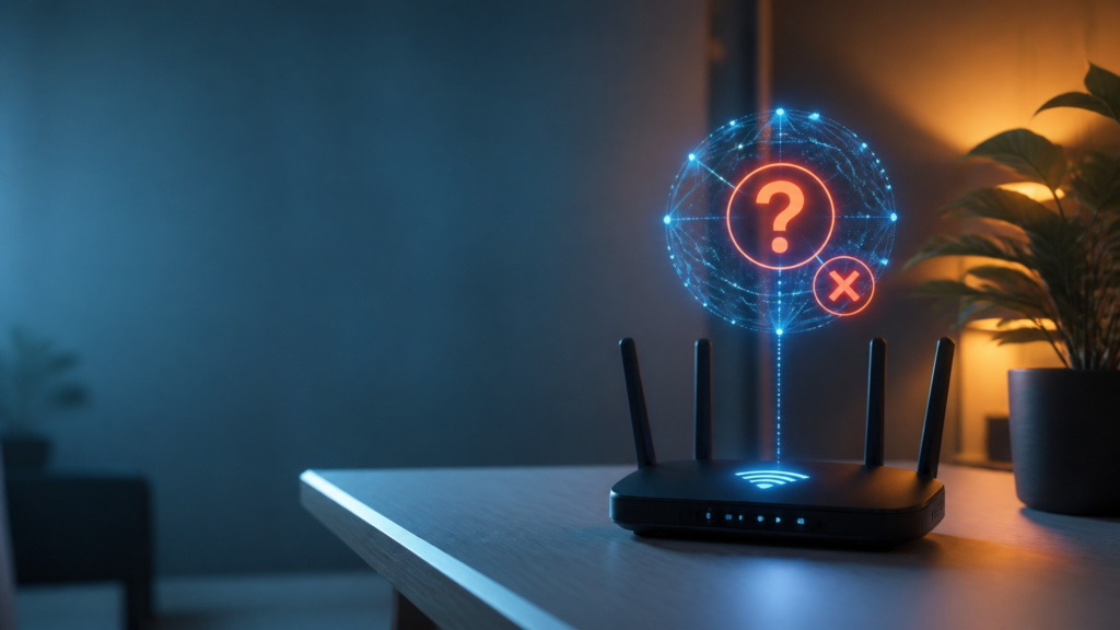 インターネットが「繋がっているのに使えない」原因と対処2026｜Wi-Fiマークは出るのに